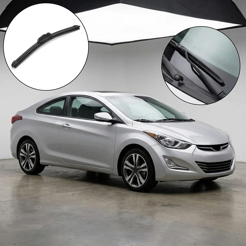 Førerside vindusvisker for Hyundai Elantra Coupe (2013 - 2014) - 1